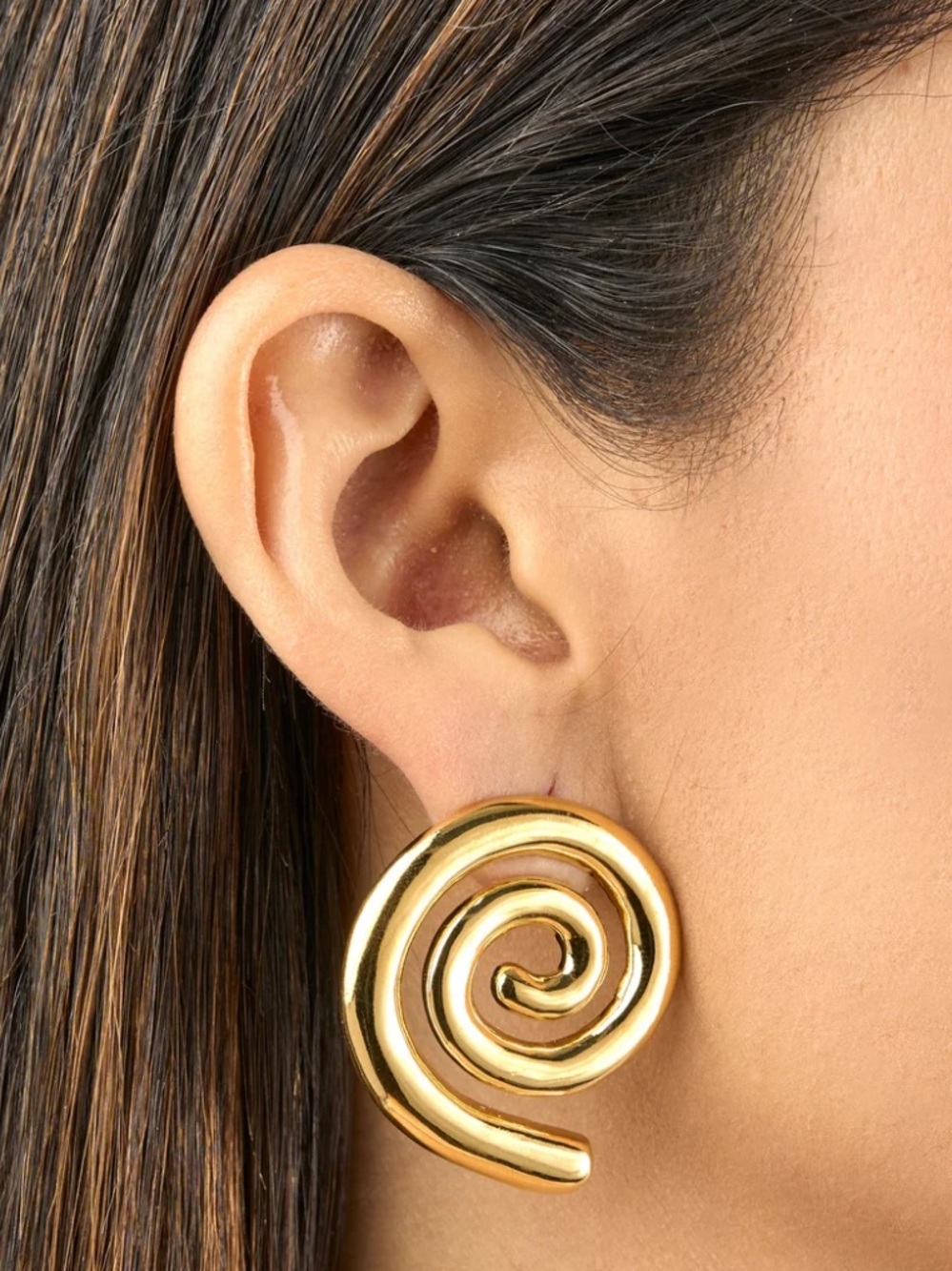 Mayamar Swirl Statement Earrings(NWT)